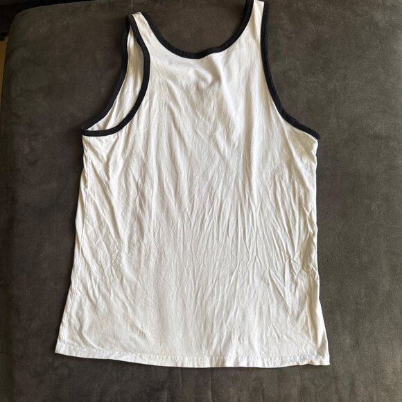 Breaking Bad Heisenberg Tank Top Mens L Black & White IML Cotton - Picture 5 of 5